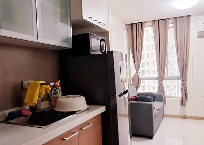 1bedroom2603a Sunshine100tower3 70inches Tv Pool Karaoke Apartment Manila