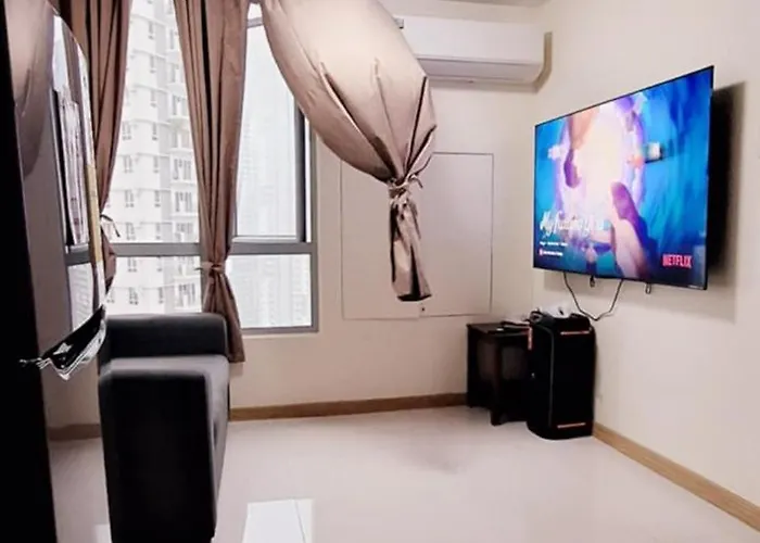 1bedroom2603a Sunshine100tower3 70inches Tv Pool Karaoke Manila
